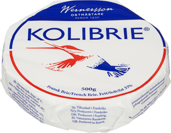 Brie Vitmögelost