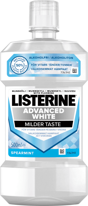 Advanced White Milder Taste, Munskölj