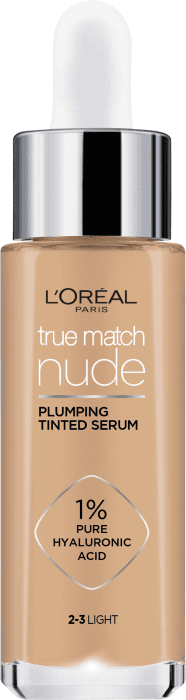 Foundation True Match Nude Plumping Tinted Serum Light 2,3