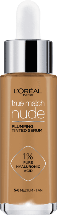 Foundation True Match Nude Plumping Tinted Serum Medium-Tan 5,6