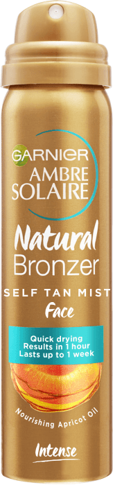 Brun utan Sol Natural Bronzer Self Tan Mist Face