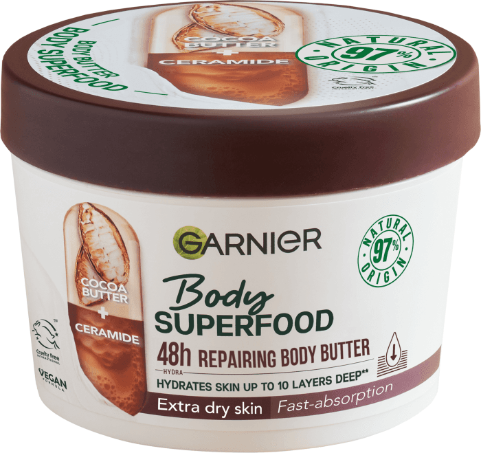 Bodybutter Superfood 80H Reparing Butter Very Dry Skin
