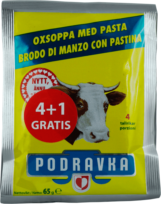 Oxsoppa med Pasta