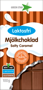 Mjölkchoklad Salty Caramel Laktosfri