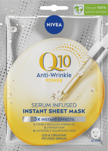 Ansiktsmask Q10 Anti-Wrinkle Power Sheet Mask
