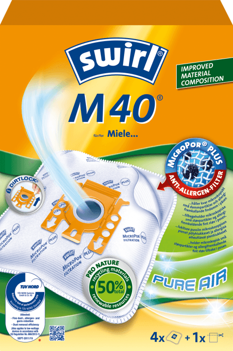 Dammsugarpåse M40