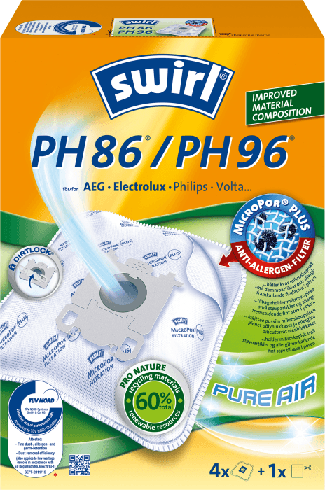 Dammsugarpåse PH86/96