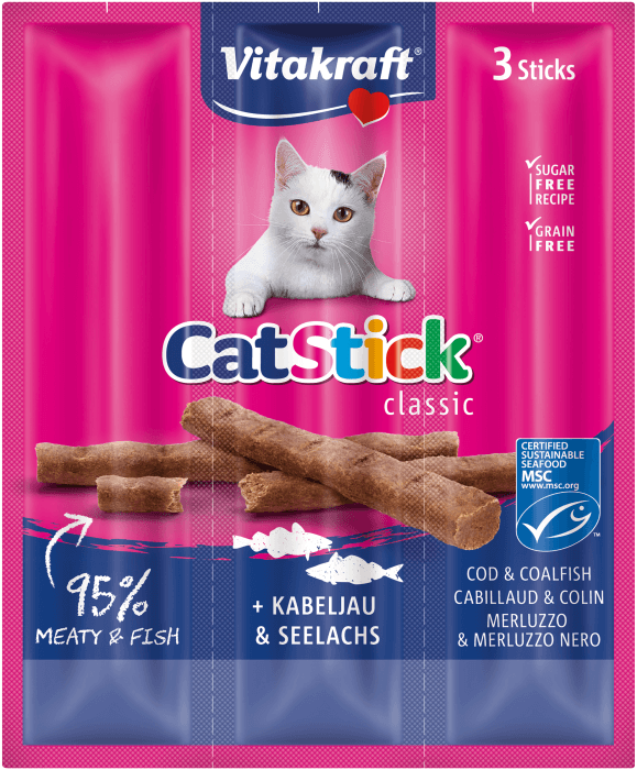 Cat-Stick Mini Torsk/Sej