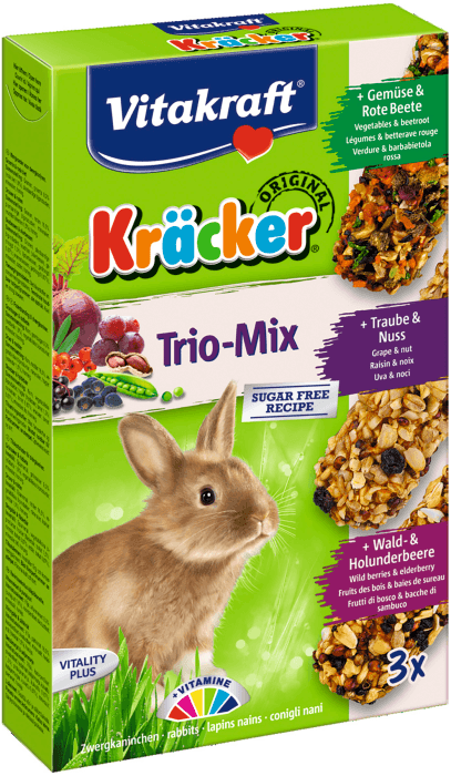 Trio-Mix Grönsaker Kanin 3-Pack