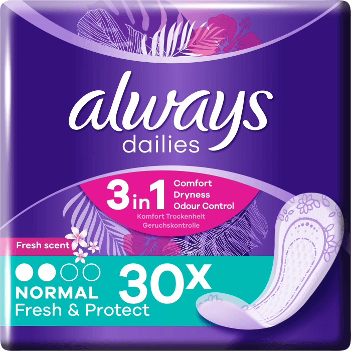 Trosskydd Fresh Normal 30-p