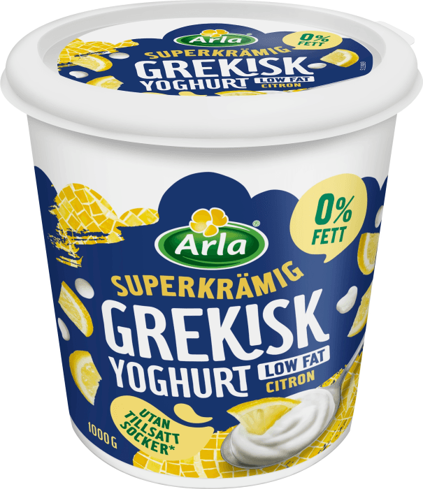 Grekisk Yoghurt 0,2% Citron