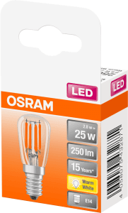 Kylskåpslampa LED T26 E14 25W