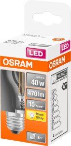 Klotlampa LED 40W E27