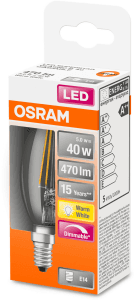 Kronlampa LED 40W E14