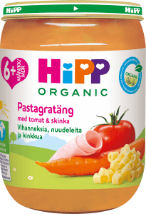 Pastagratäng med Tomat & Skinka 6 mån Eko