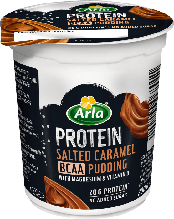 Proteinpudding Salted Caramel