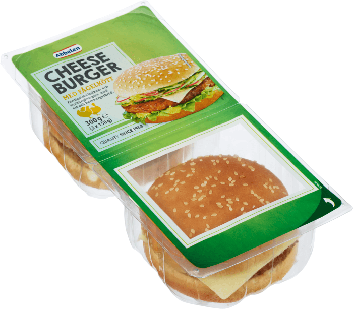 Cheeseburgare Kalkon & Kyckling