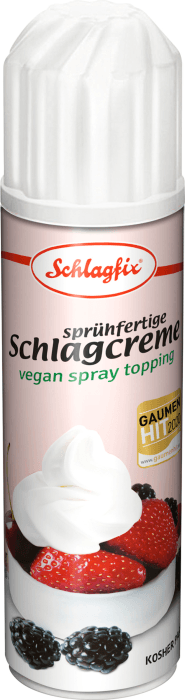 Spraygrädde Vegansk