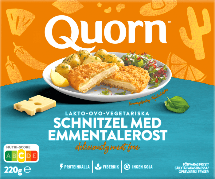 Vegetarisk Schnitzel med Emmentalerost Fryst