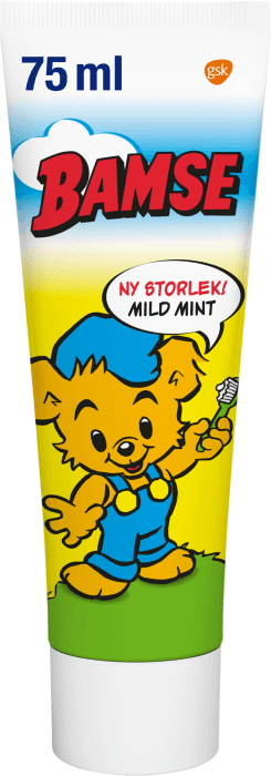 Tandkräm Bamse 0-6 År