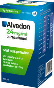 24 mg/ml, Paracetamol, oral lösning