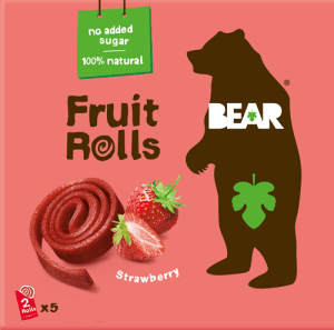 Fruktrullar Jordgubb