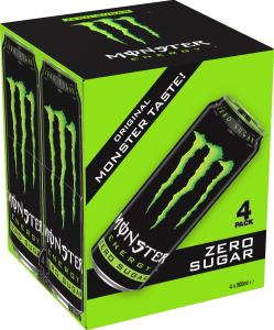 Energidryck Zero 4-pack
