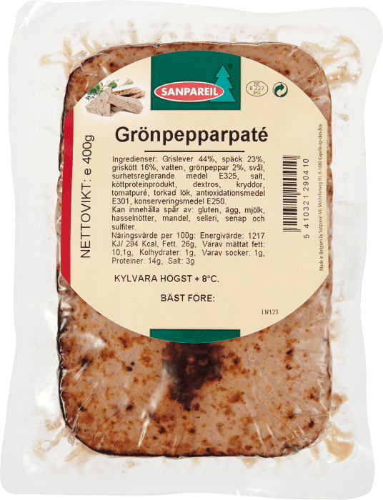 Grönpepparpaté