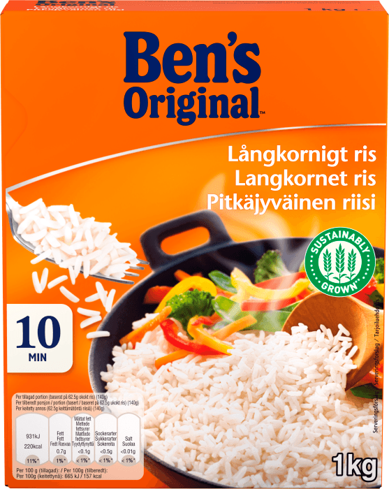 Långkornigt Ris