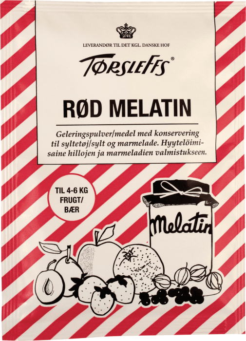 Syltpulver Röd Melatin
