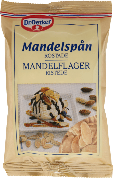 Mandelspån Rostade