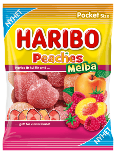 Godis Peaches Raspberry