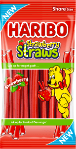 Godispåse Strawberry Straws