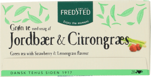 Grönt te Jordgubbar & citrongräs