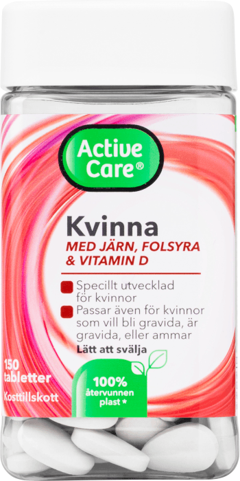 Vitamintillskott Kvinna