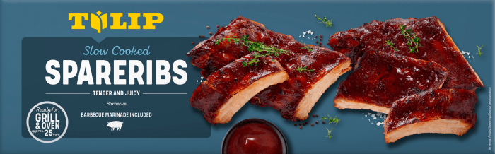Spareribs med BBQ