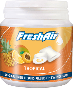 Tropical Tuggummi Sugar Free