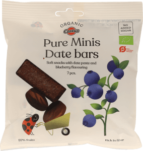 Minifruktstång Blåbär Eko 7-pack