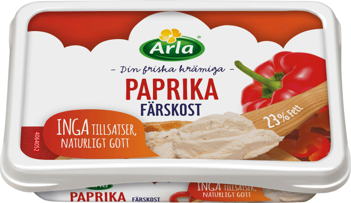 Färskost Paprika 23%