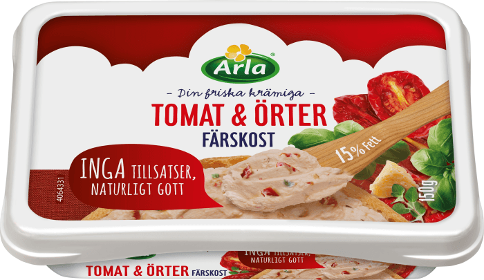 Färskost Tomat & Örter 15%