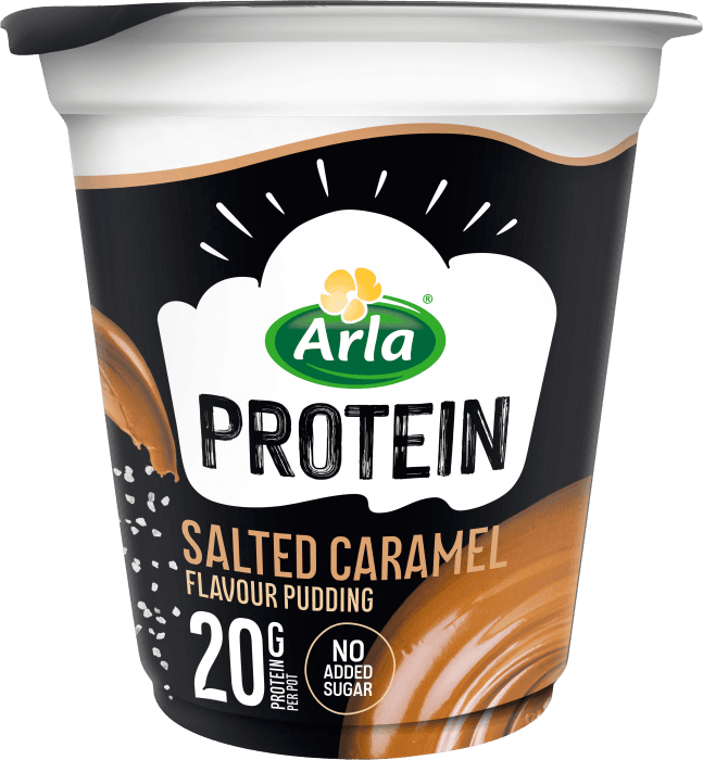 Proteinpudding Salted Caramel
