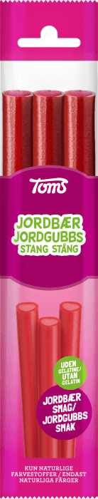 Ministång Jordgubb 3-Pack