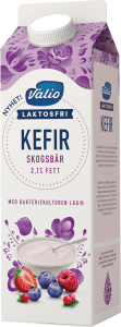 Kefir Skogsbär Laktosfri 2,1%