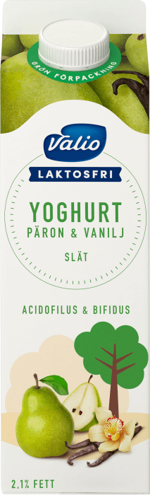 Yoghurt Päron & Vanilj Laktosfri 2,1%