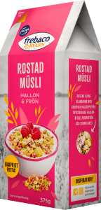 Hallon Frön Rostad Müsli
