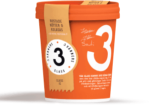 Glass Rostade Nötter & Kolasås