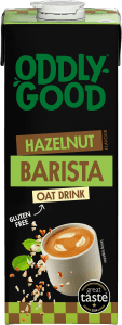 Barista Havredryck Hasselnöt Glutenfri 3%