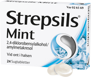 Mint, Diklorobensylalkohol/Amylmetakresol, sugtablett