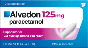 Paracetamol 125mg Suppositorium