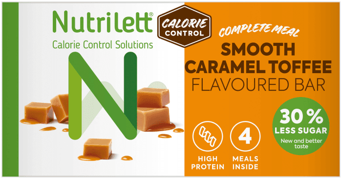 Bar Smooth Caramel Toffee 4x57g